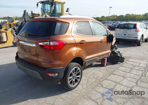 2020 Ford Ecosport Titanium from USA, damaged, VIN MAJ6S3KL2LC350137